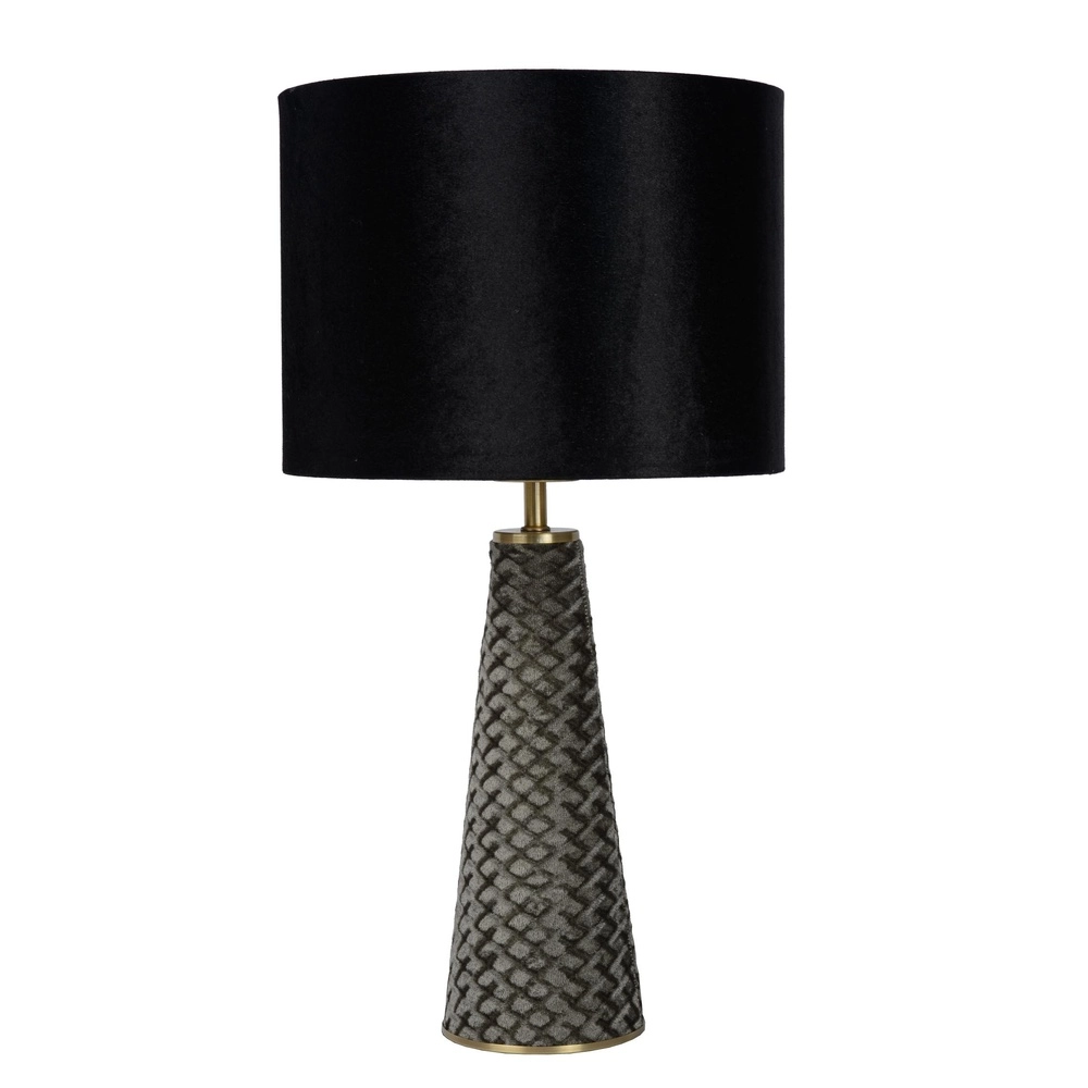 Tischlampe Extravaganza Velvet Schwarz