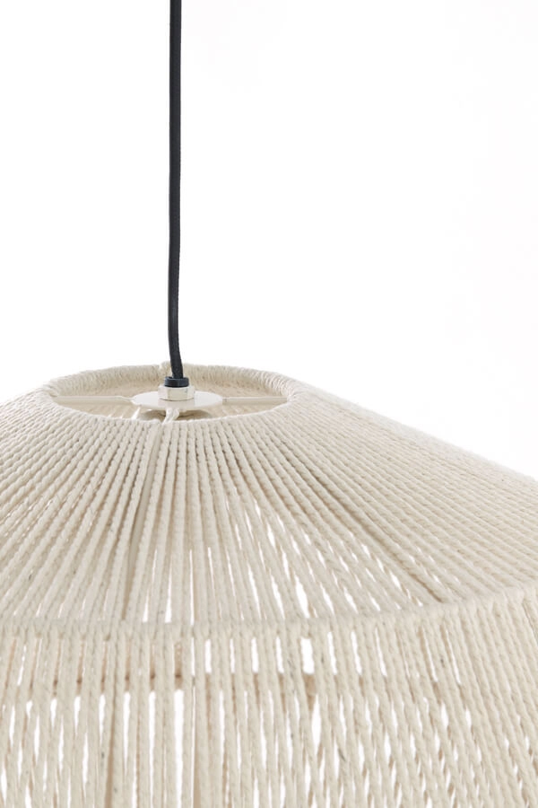 Skandinavische Pendelleuchte Deya creme Ø 49cm Light & Living 8717807744939