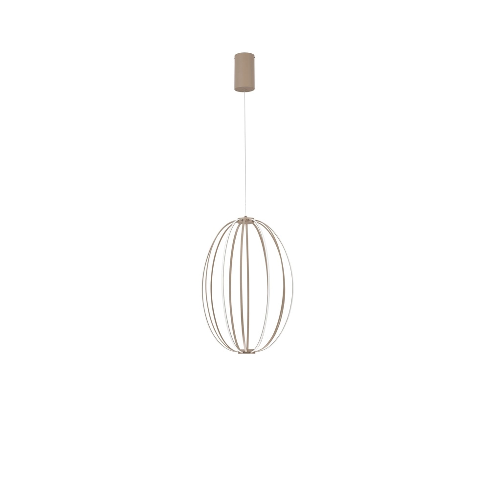 Pendellampe Brea beige Ø 40cm Lyora 5212017494399