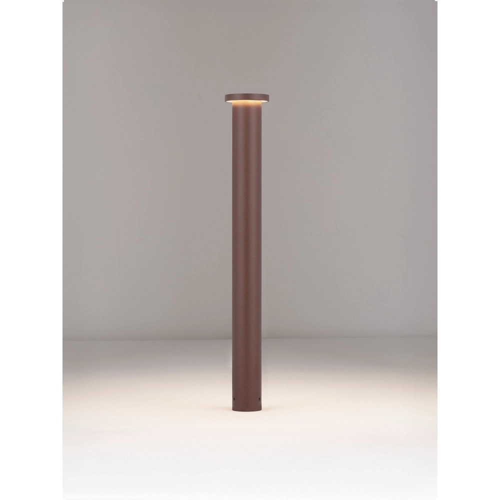 Moderne Wegbeleuchtung Bast Rostbraun 65 cm – 2700.000 km Lyora 5212017497673