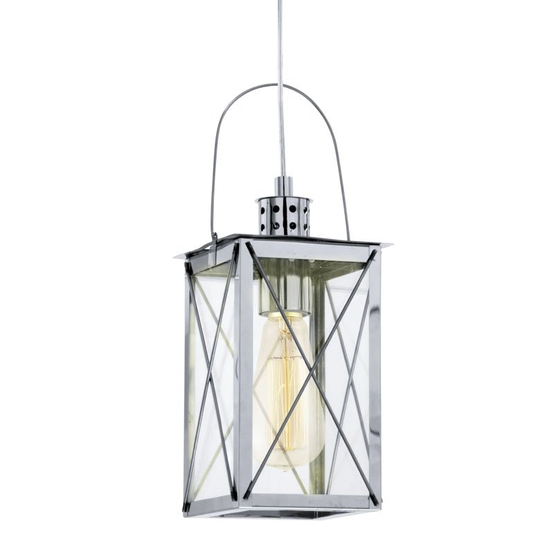 Pendelleuchte Vintage Square chrom Eglo 9002759492120
