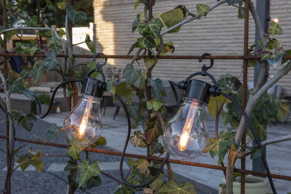 14,5 m Partylight Lichterkette mit 10xA60-Lampen KonstSmide 7318302391805