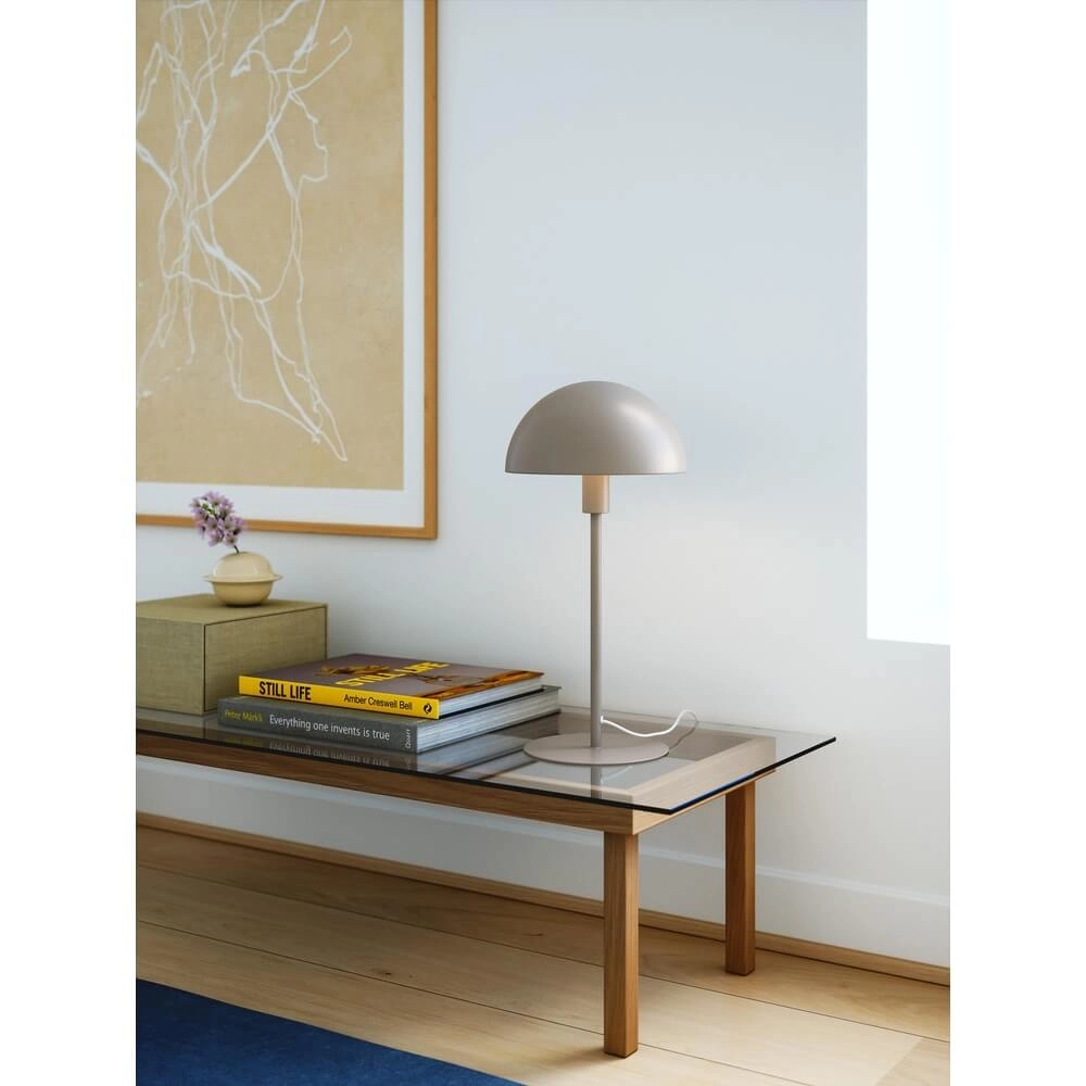 Design-Tischleuchte Ellen 40cm hellbraun Nordlux 5704924014246