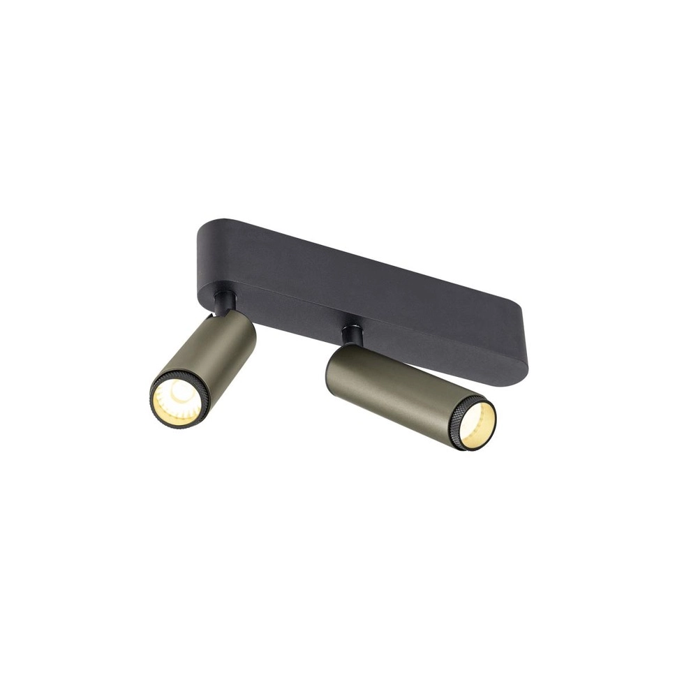 Aufputz-Spot Grip! S 2-flammige Bronze 3000K SLV 4024163304870