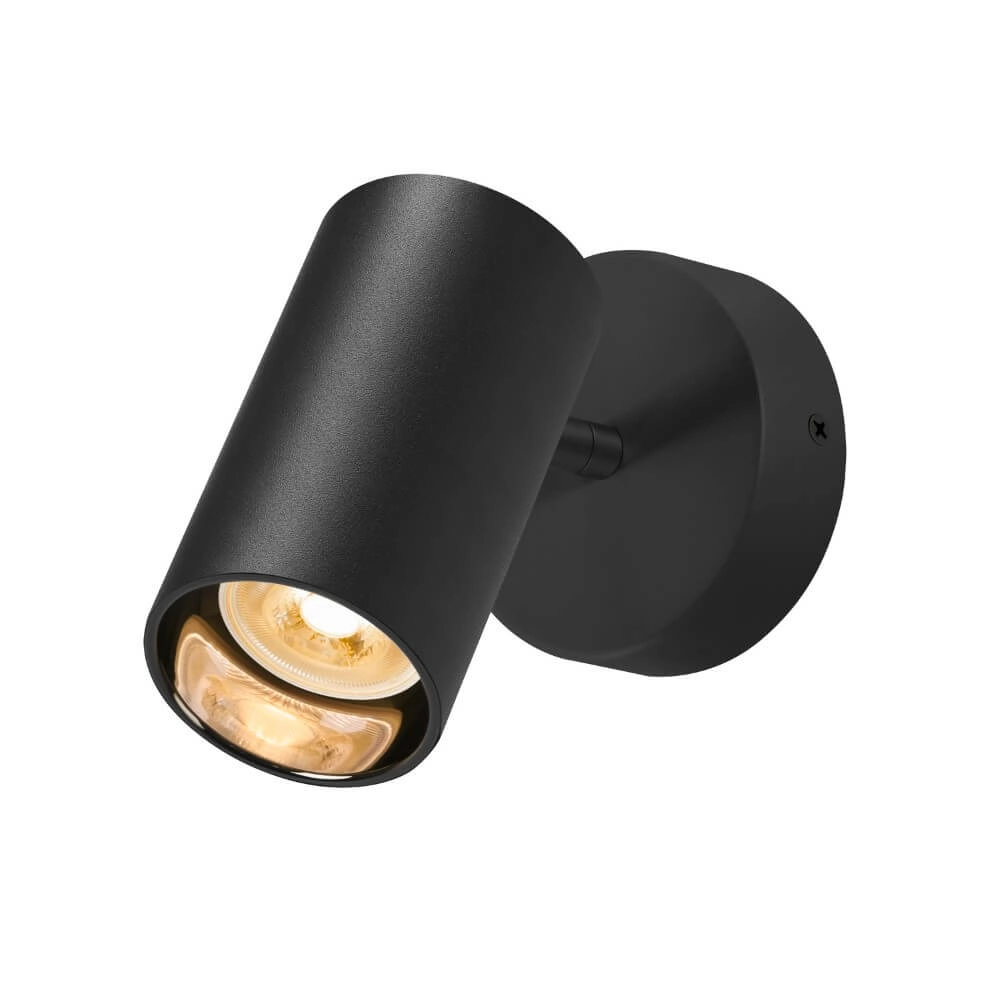 Aufbaustrahler Asto Tube schwarz - 1x GU10 SLV 4024163266178