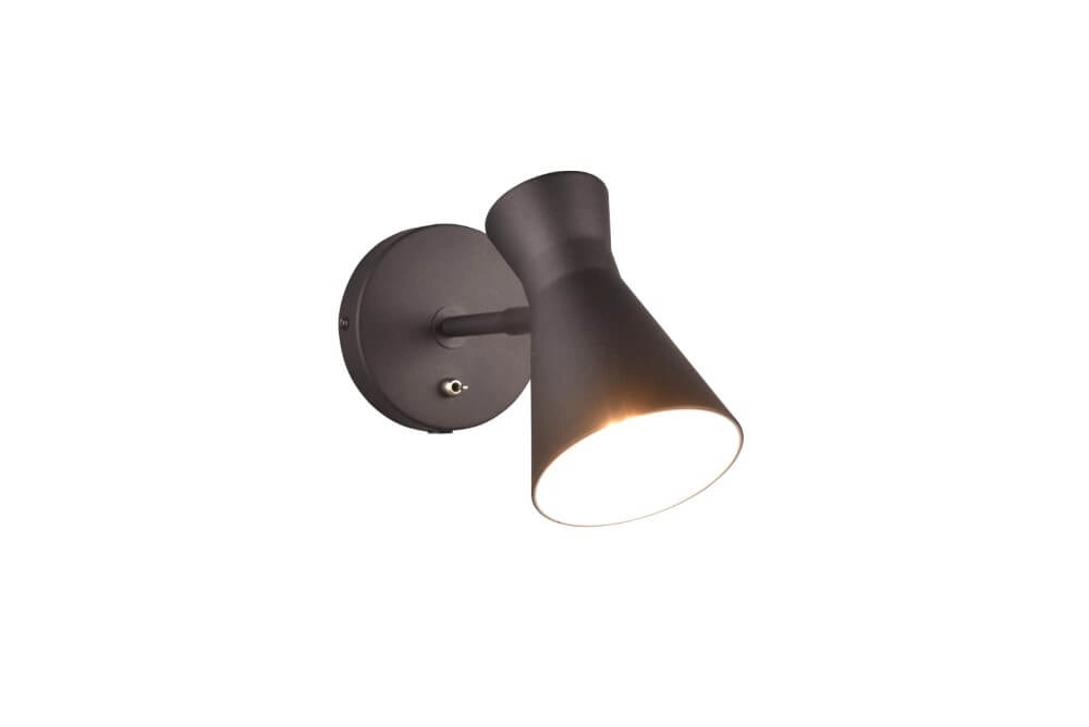 Nachttischlampe Enzo Schwarz