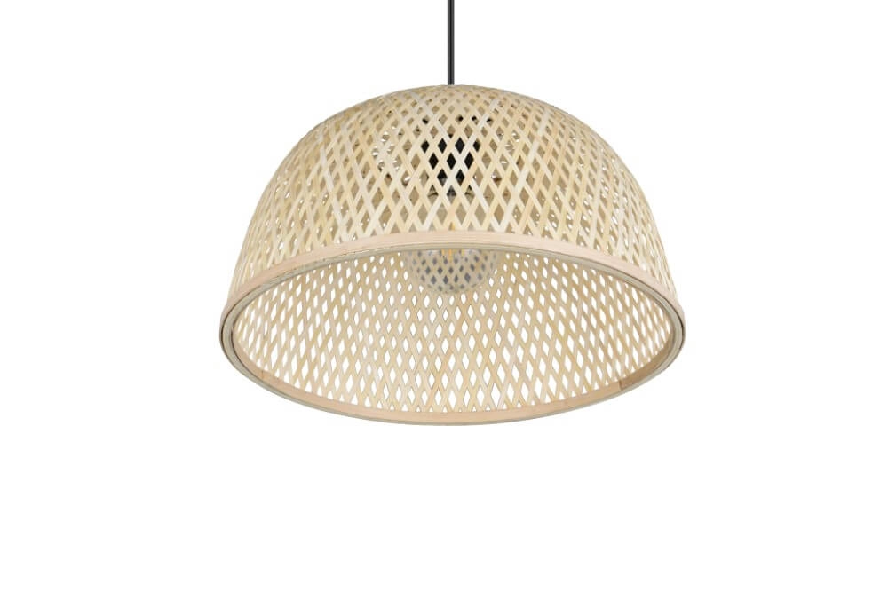 Cremefarbene Pendelleuchte Laurent Ø 40cm Trio 4017807637601