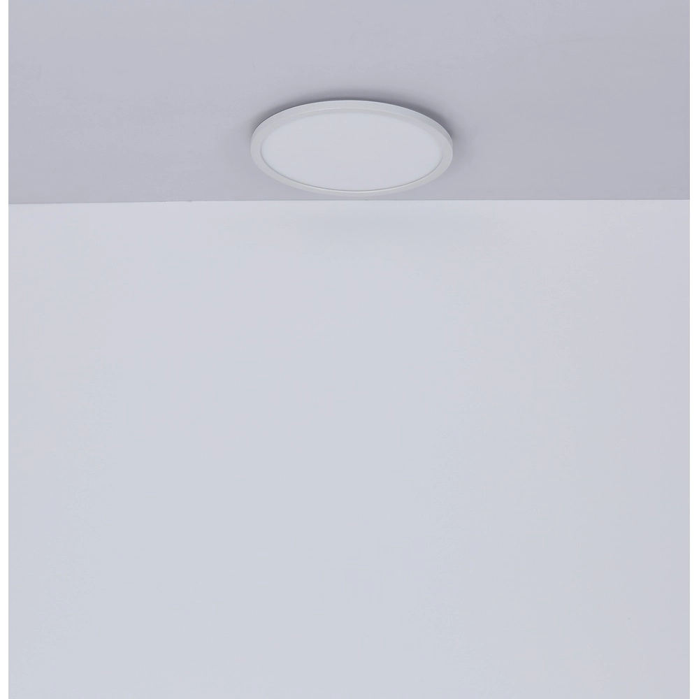 Deckenlicht Sapana Ø 29,4 cm weiß Globo 9007371414406