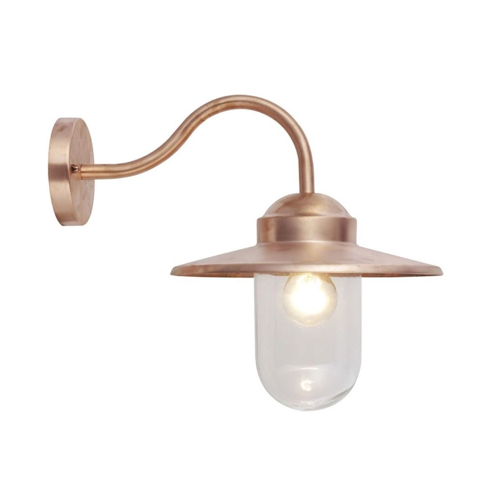 Hofleuchte Dolce Außenlampe kupfer