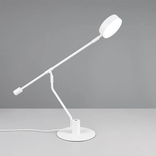 LED-Schreibtischlampe Manduro Weiß Trio 4017807616002