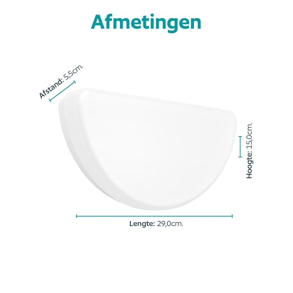 Design-Wandlampe Pogliola E Weiß 29 cm Eglo 9002759742676