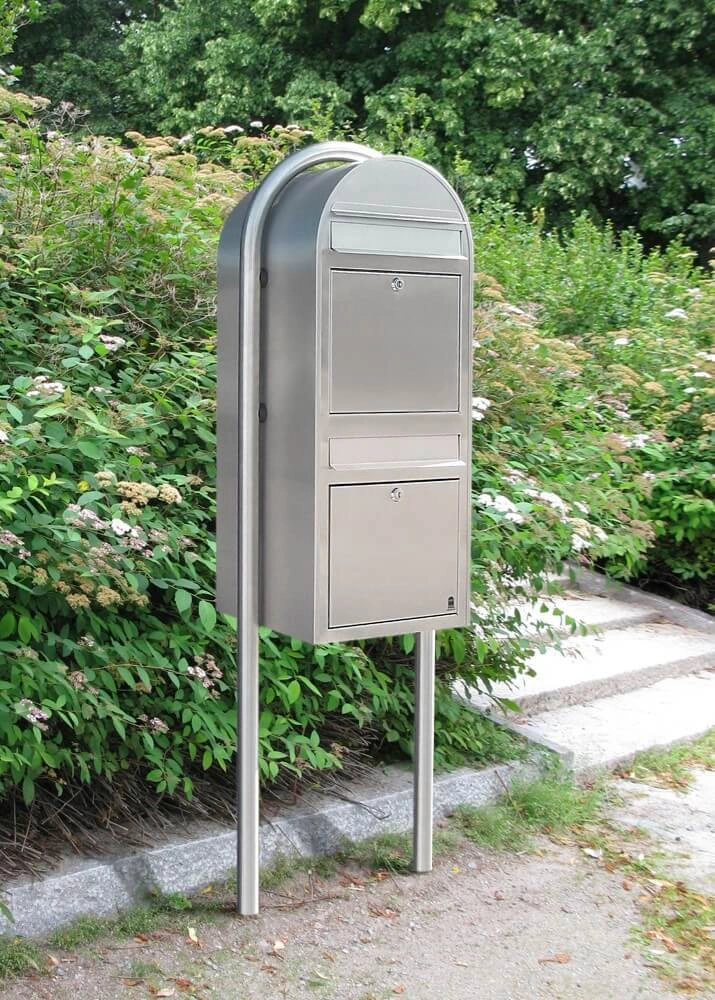 Briefkasten Duo i Edelstahl Bobi 6417237014115