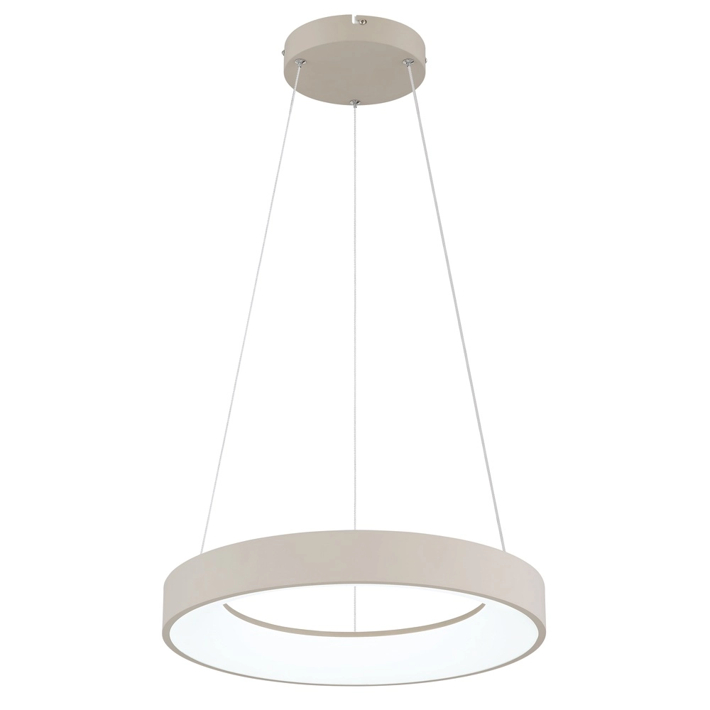 Moderne Pendelleuchte Gallegos sandbraun Ø 50cm Globo 9007371569960