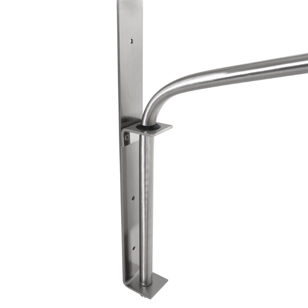 Verstellbare Wandleuchte Elegant Classy Edelstahl mit Blau Steinhauer 8712746147315