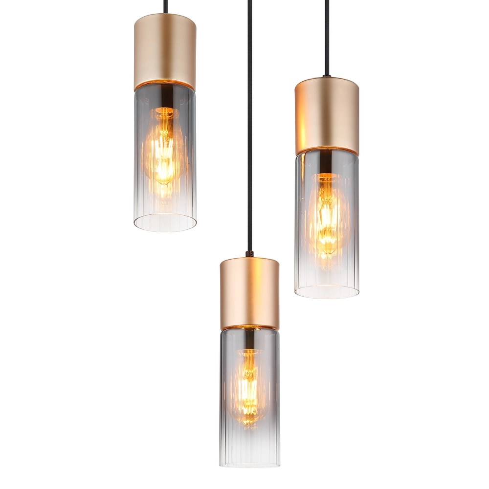 3-Licht Pendellampe Annika Braunes Design Globo 9007371528905