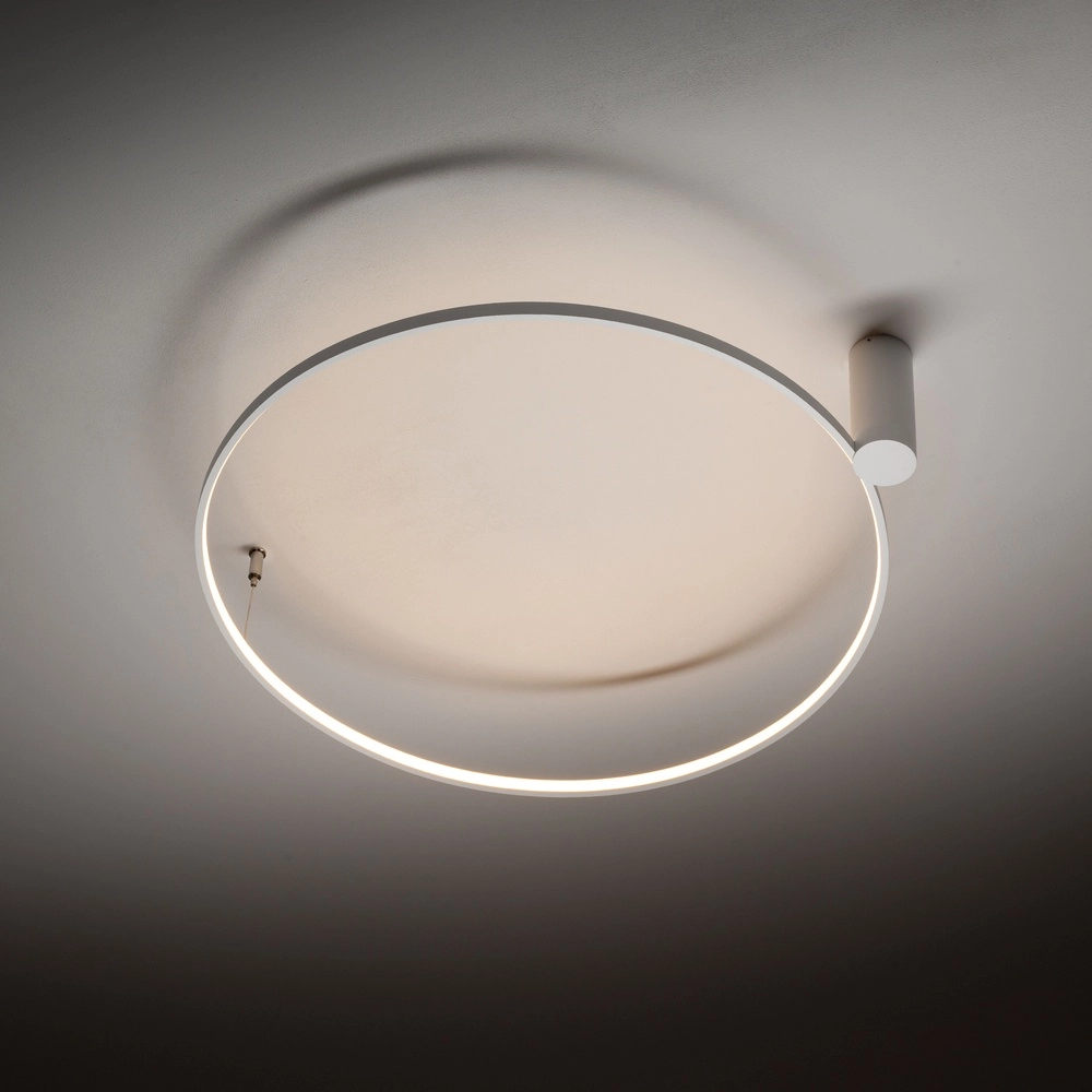Design-Wandlampe Circolo Led weiße Ø 60cm Lyora 5903139116039