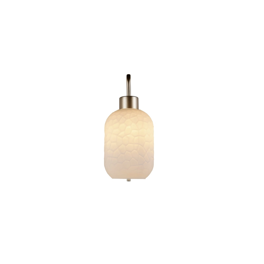 Wandlampe Emelie Gold mit weißem Glas Trio 4017807724349