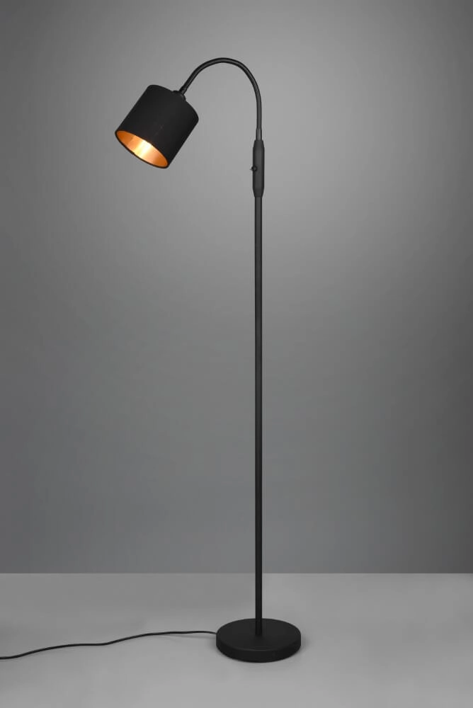 Stehlampe Tommy 130cm schwarz Trio 4017807502992