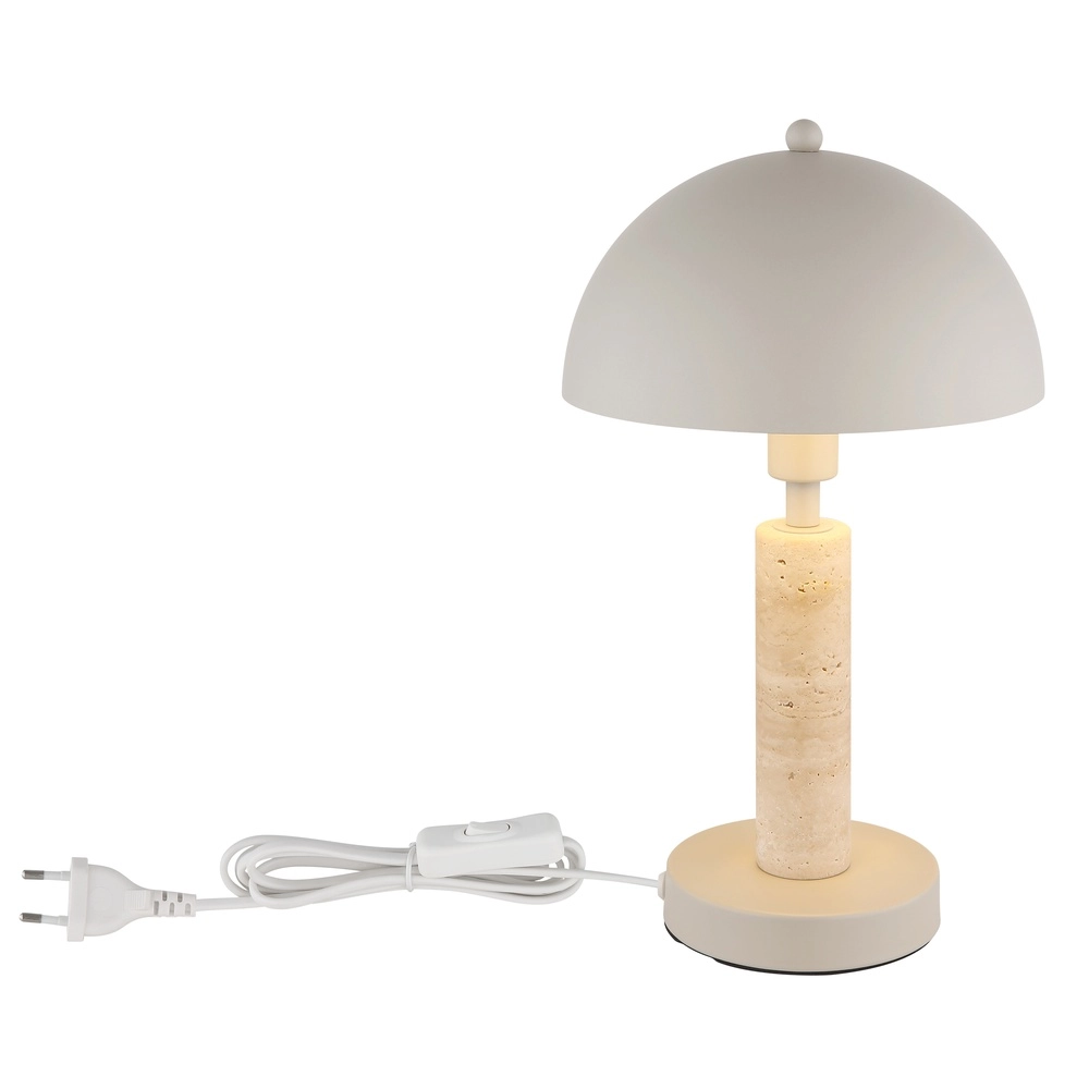 Moderne Stehleuchte Janie sandbraun Globo 9007371566921