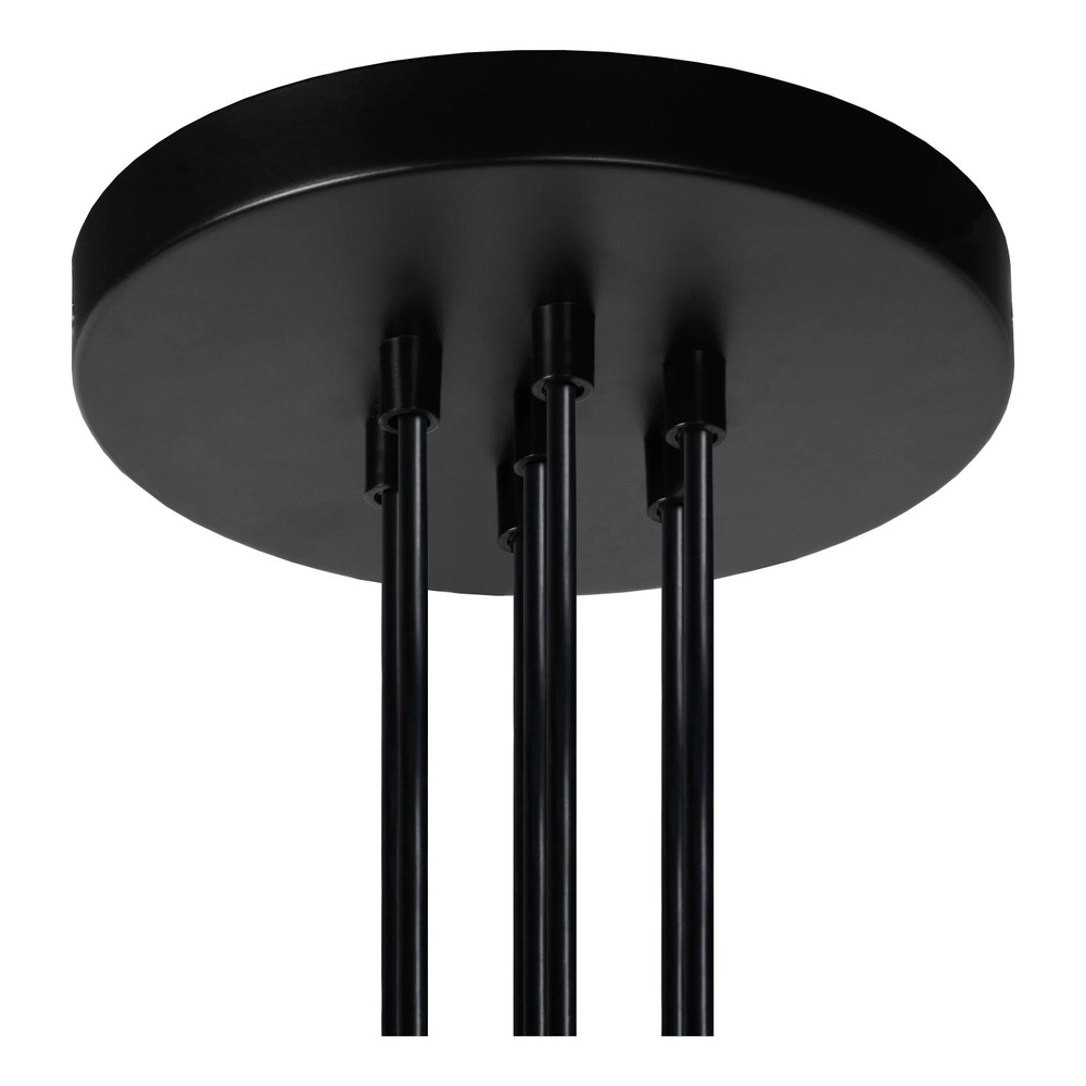 7-Licht Pendellampe Fix Schwarz Lucide 5411212082879