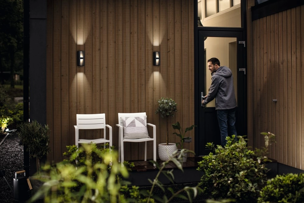 LED-Außenleuchte Shadow Hoch und runter Philips 8718696158845