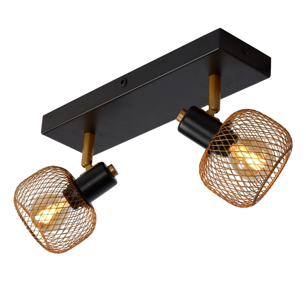 Deckenlicht Maren 2-Licht Gold Lucide 5411212771087
