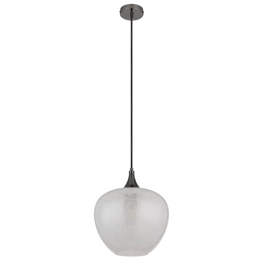 Anthrazit Pendelleuchte Maxy mit weißem Glas Ø 29cm Globo 9007371447176