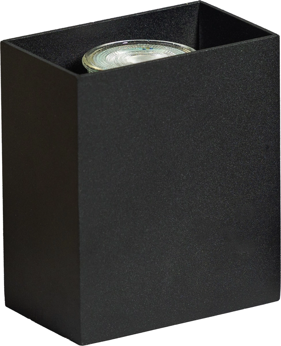 Wand Spot oben oder unten Minke 1x GU10 – schwarz