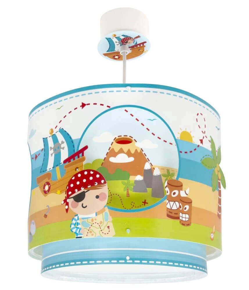 Kinderzimmer-Hängelampe Pirate Island Ø 26cm Dalber 8420406002736