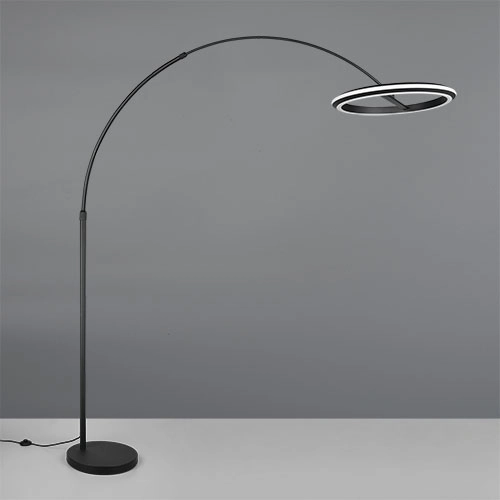 Stehlampe Amador Schwarz Trio 4017807688160
