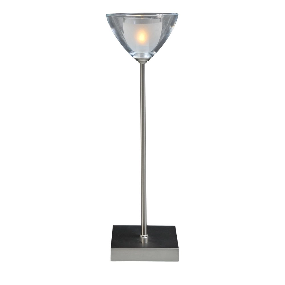 LED Tischlampe Caterina LED 42 cm metallic-grau Masterlight 8718121210629