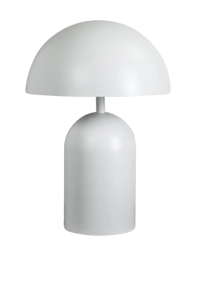 Weiße Tischlampe Bobby