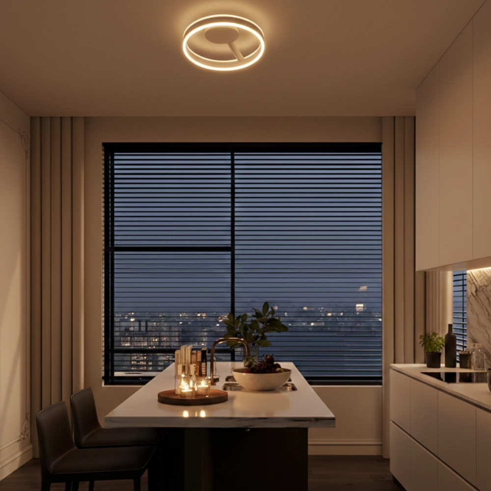 Deckenlampe Bianco weiß Ø 40cm Lyora 5212017473820