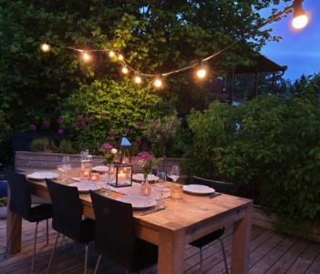 Partylichter 3,6W - Led 10m mit Fernbedienung Circle 8712879150640