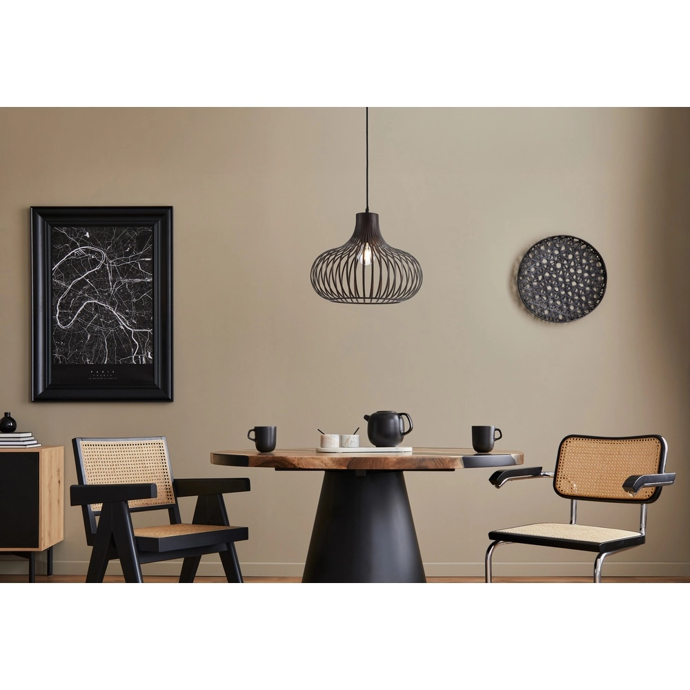 Design-Pendellampe Mateo Rostbraun Globo 9007371487561