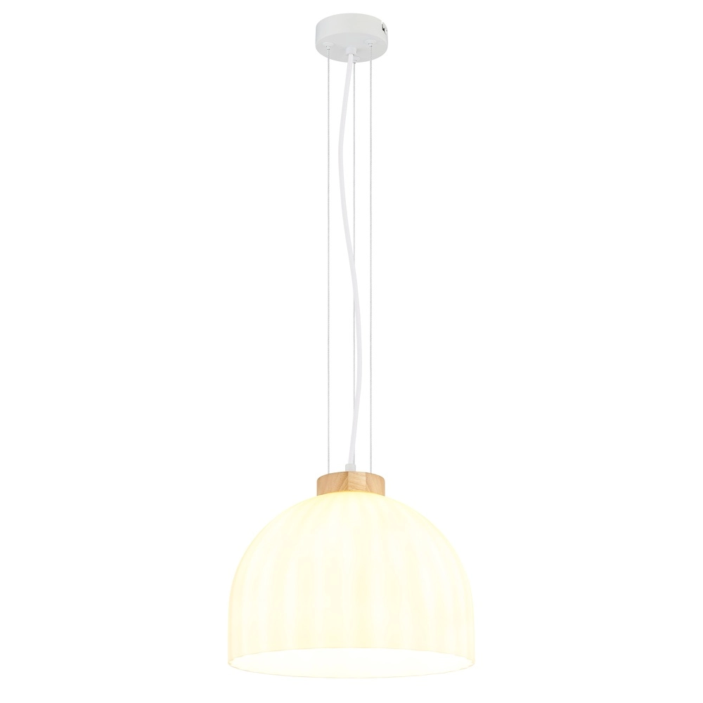 Pendellampe Swanson weiße Ø 30cm