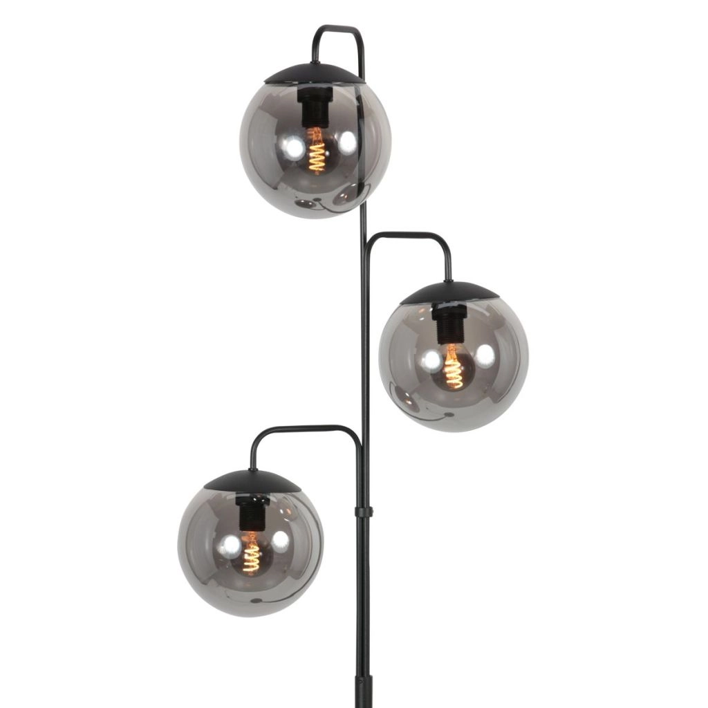 Stehlampe Bollique Schwarz Steinhauer 8712746184785
