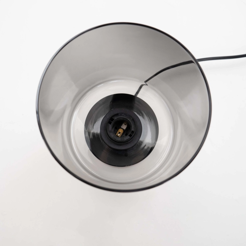 Tischlampe Gorosiba mit Rauchglas Eglo 9002759339845