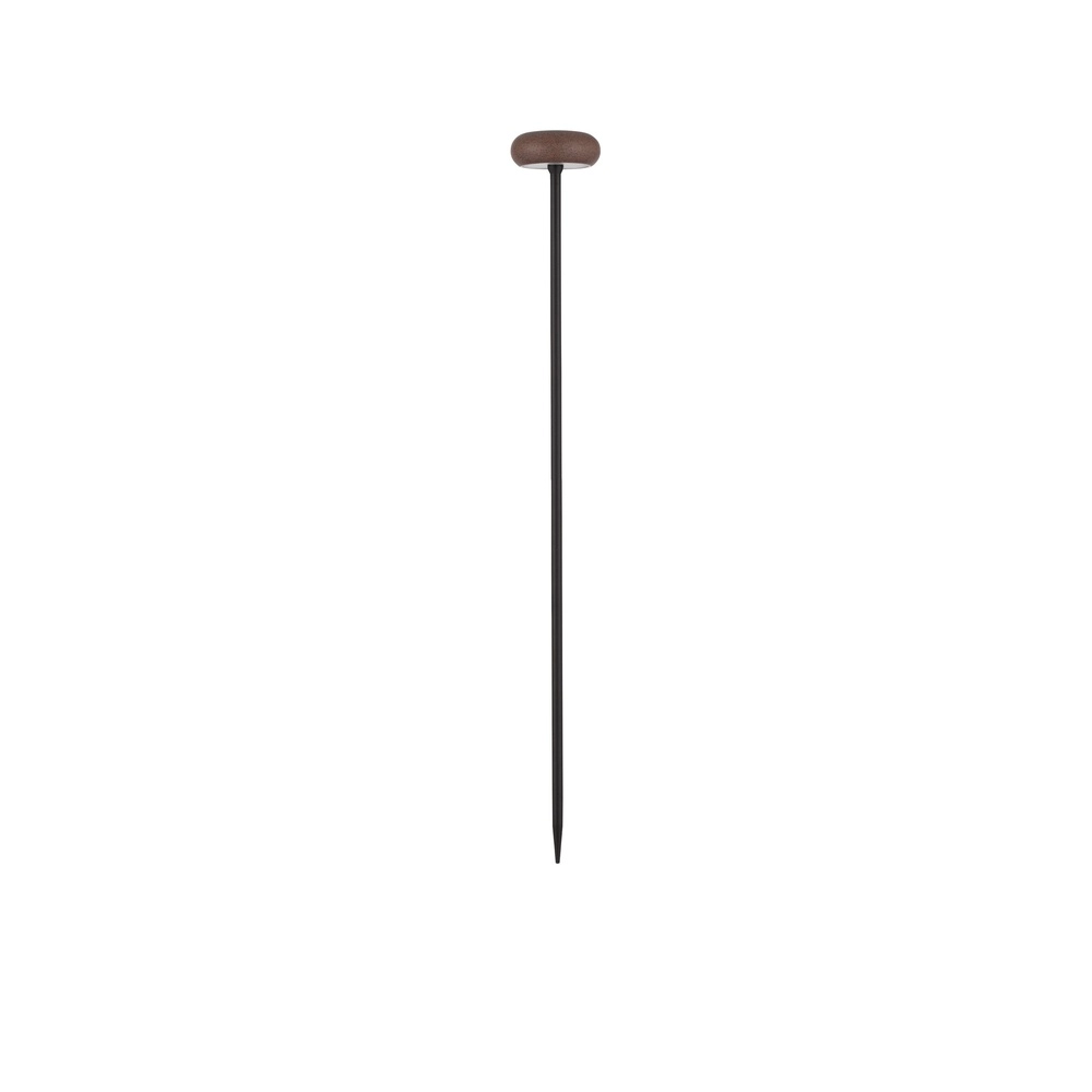Gartenlampe Cami 80 cm brauner Stein Lyora 5212063504516