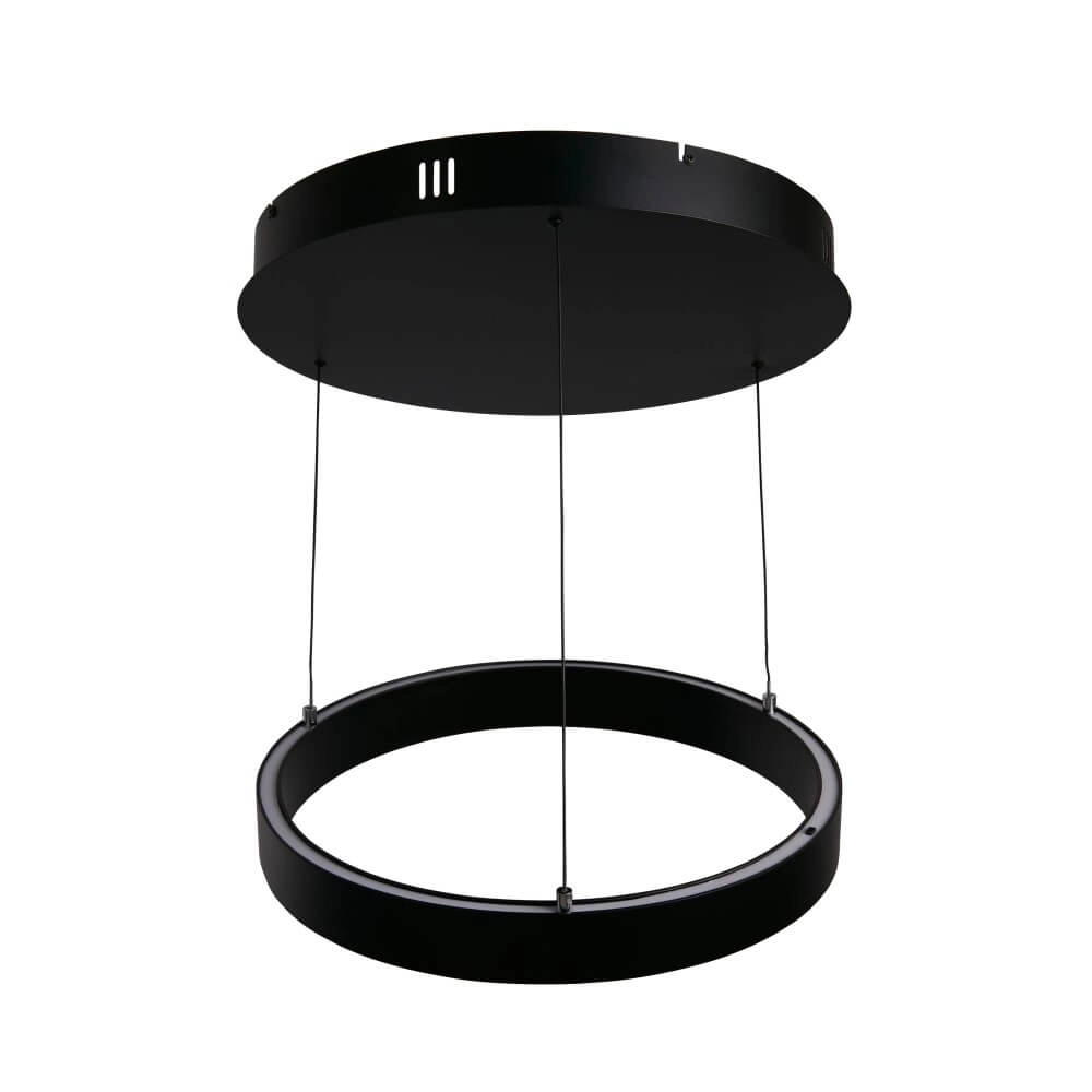 Runde Hängelampe Layla schwarz Ø 44cm Searchlight 5053423255712