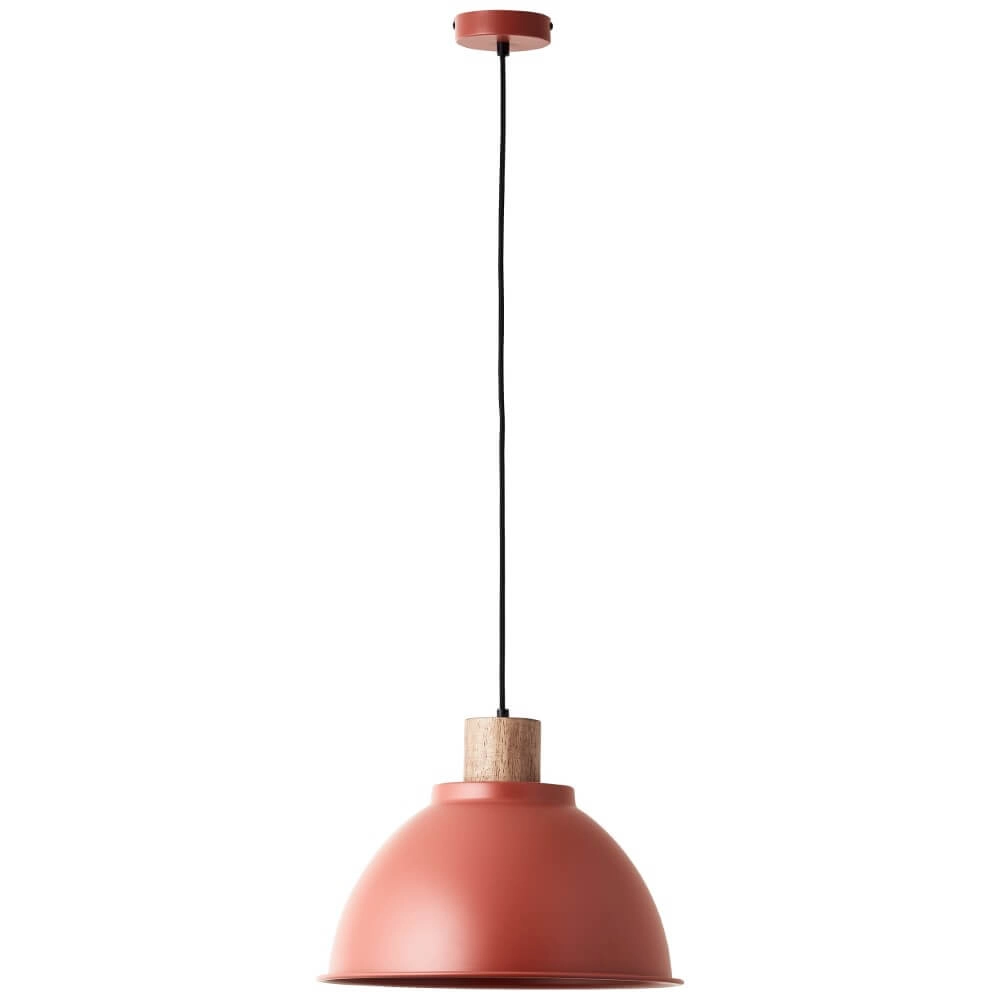 Hängelampe Erena Ø 38cm rot Brilliant 4004353413063