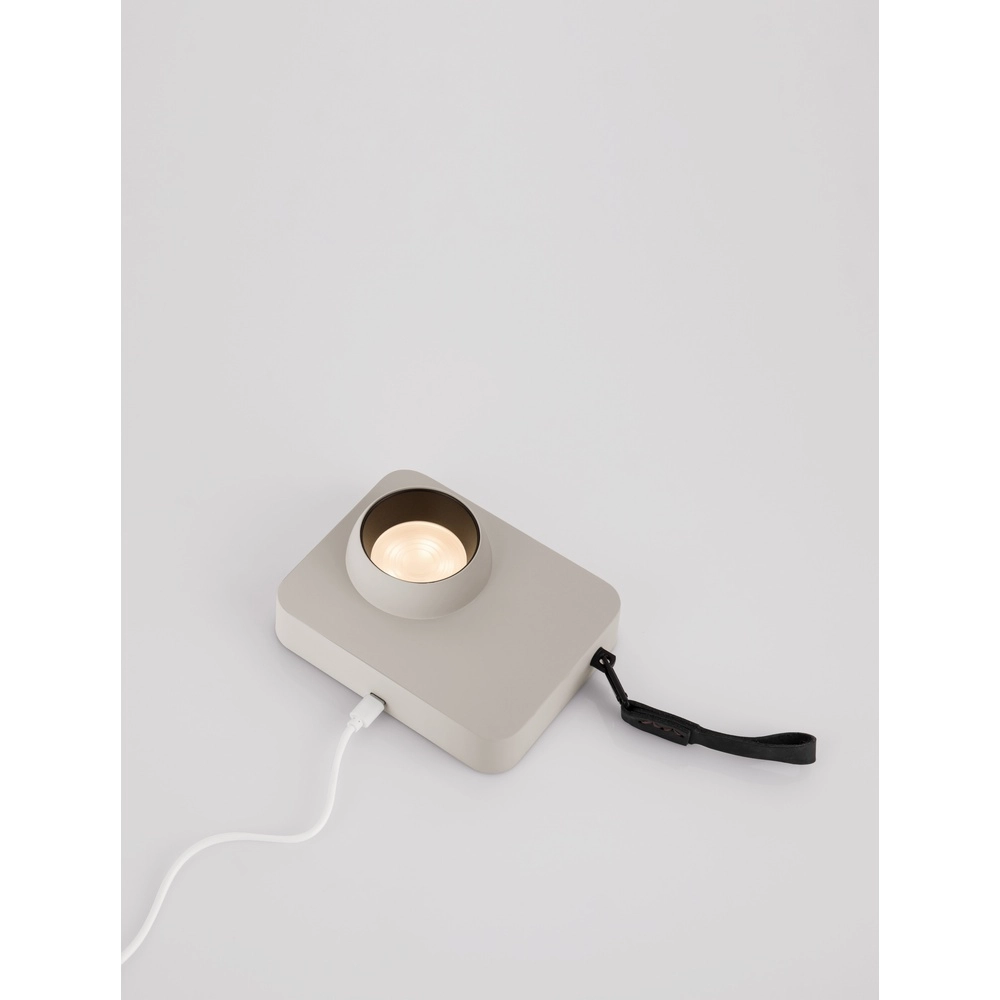 Wiederaufladbare Tischleuchte Kedros beige Lyora 5212017464118