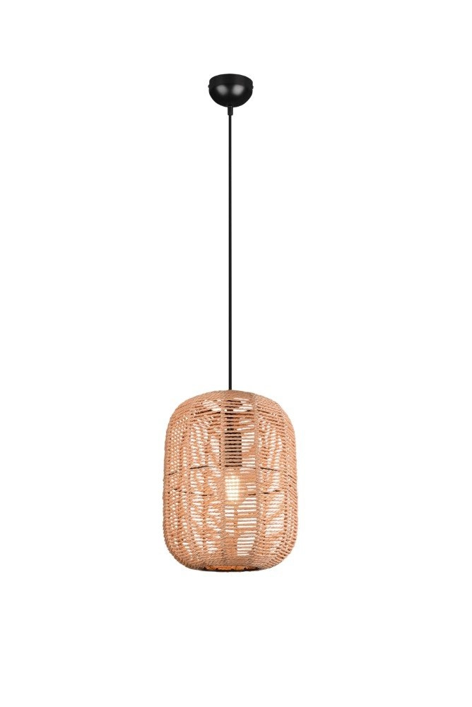 Rattan Pendelleuchte Runa Ø 35cm Trio 4017807476798