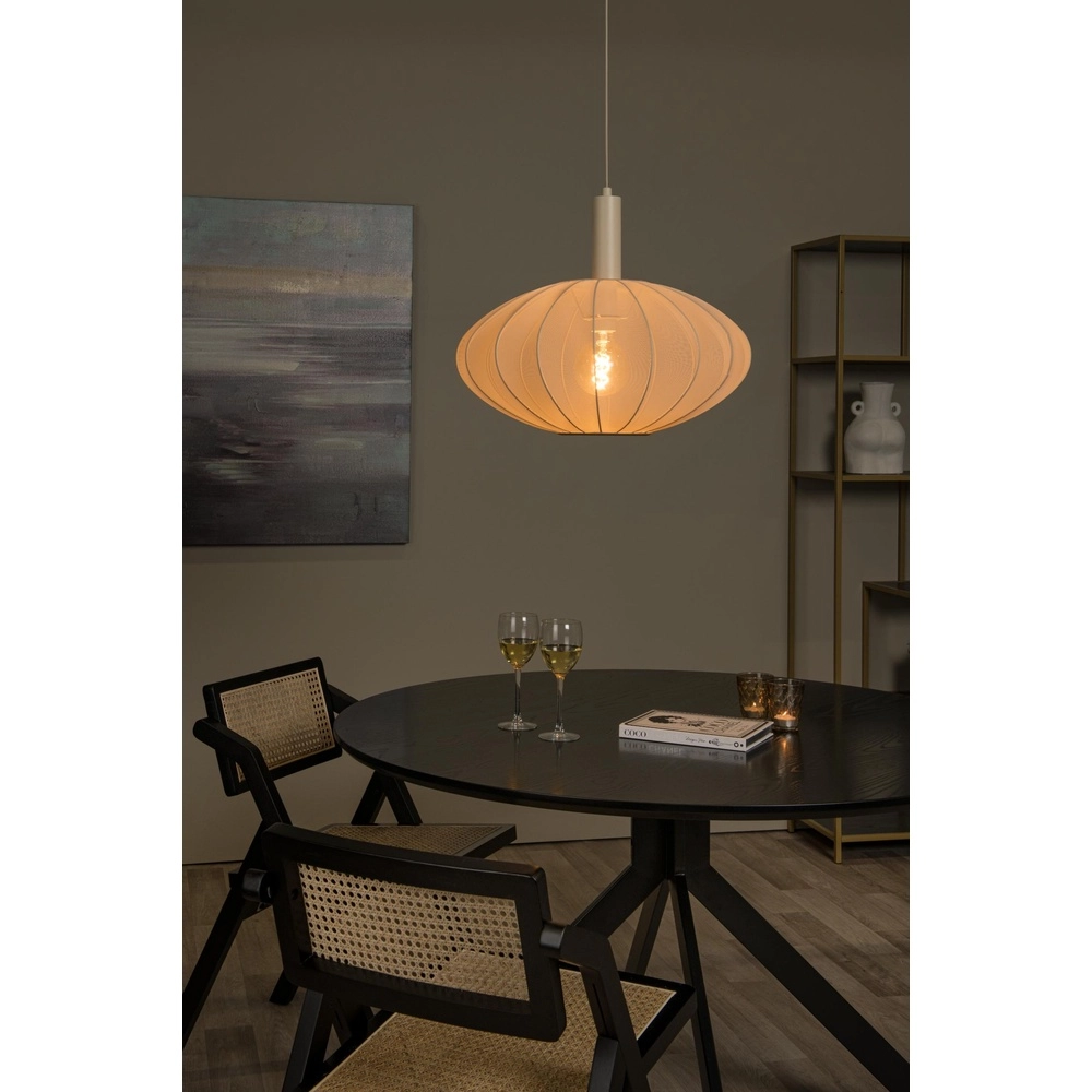 Pendellampe Corina sandbraun Ø 50 cm Lucide 5411212032010