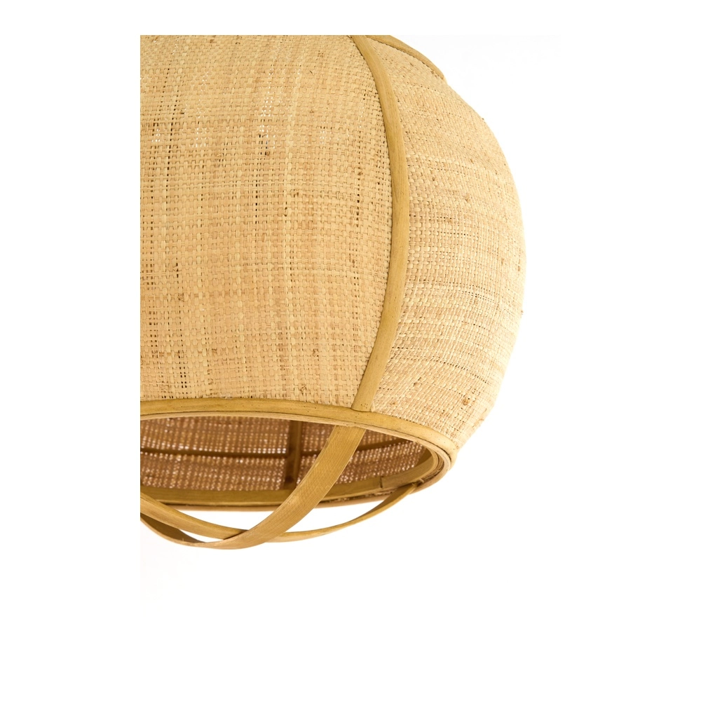 Land-Pendellampe Bozona hellbraun Ø 41 cm Light & Living 8717807843946