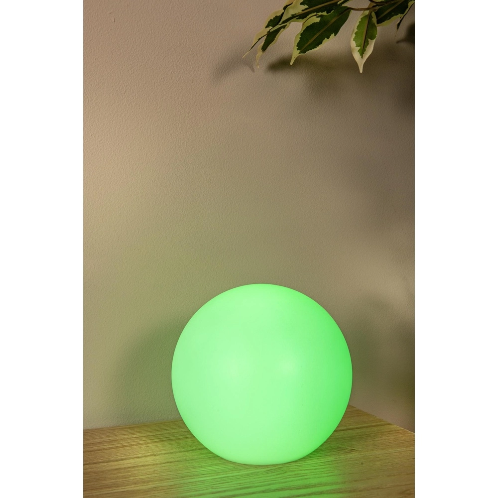 Wiederaufladbare Tischlampe Pino M – weiß Lucide 5411212061645