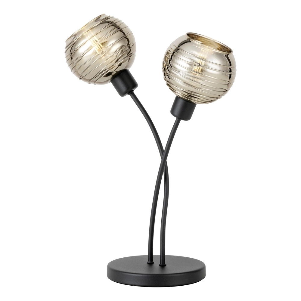 Tischlampe Creppo Schwarz Eglo 9002759396930