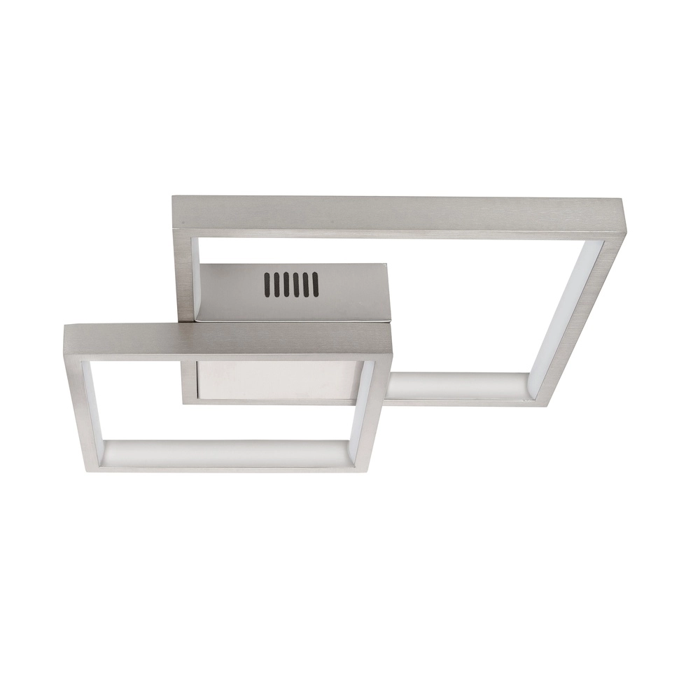 Design-Deckenleuchte Piazza nickel 32 x 32cm Highlight 8718379038723