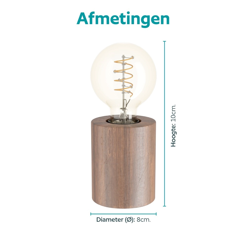 Tischlampe Murama Holz