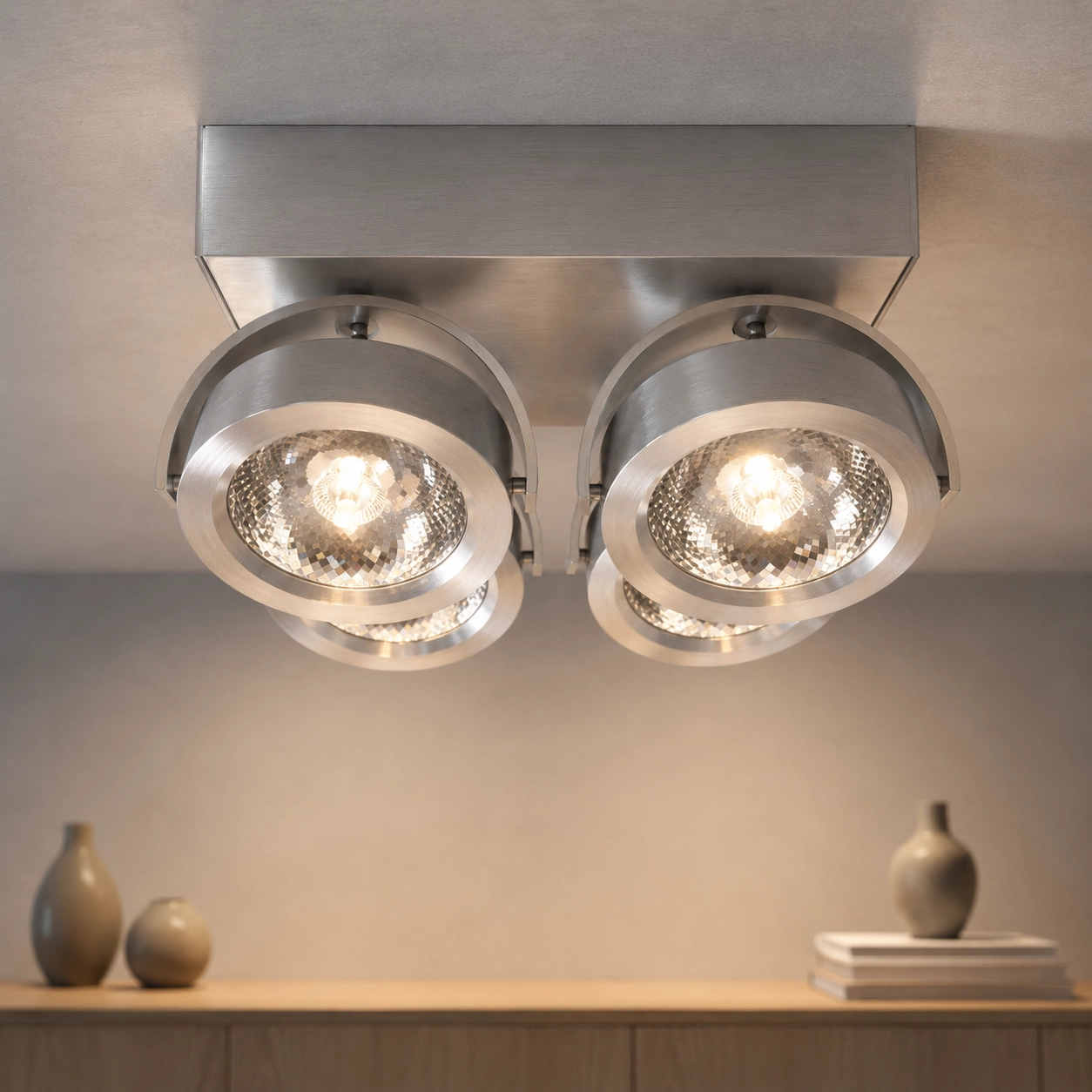 4 LED-Spot Dutchess aufbauen